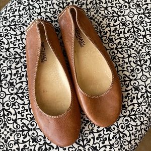 Leather MICHAEL Michael Kors Flats